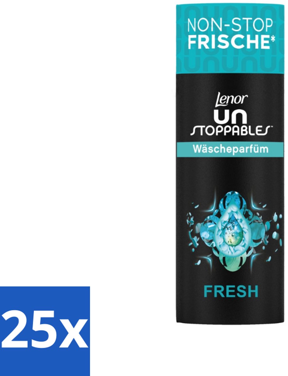 Lenor – Geurbooster – Fresh – 12 Wasbeurten – 160 g - Bulkverpakking - 25 stuks