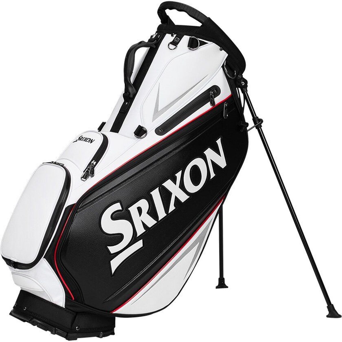 Srixon Tour Golf Stand Bag Zwart Wit