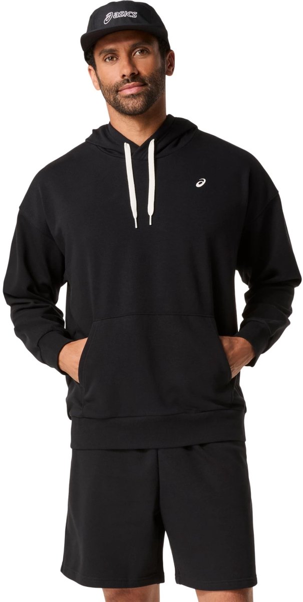 Asics Relaxed French Terry sweater Zwart