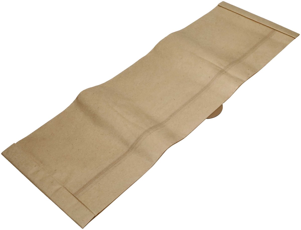vhbw 10 stuks stofzakken, compatibel met Clatronic BS 1261 (R), 1260 stofzuigers – inhoud 20 l, afmetingen 34 cm x 23,7 cm, bruin