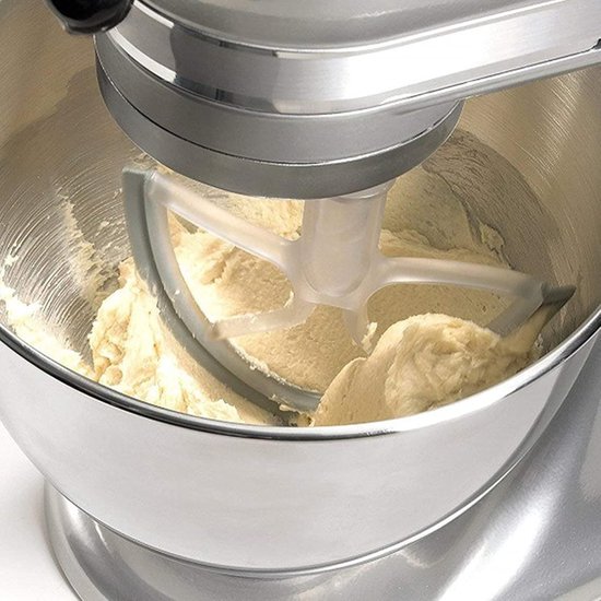 Flexibele Menghaak voor 5QT Bowl Lift Stand Mixer - Ideaal voor Deeg, Roomglazuur en Aardappelpuree Maken — afbeelding 3