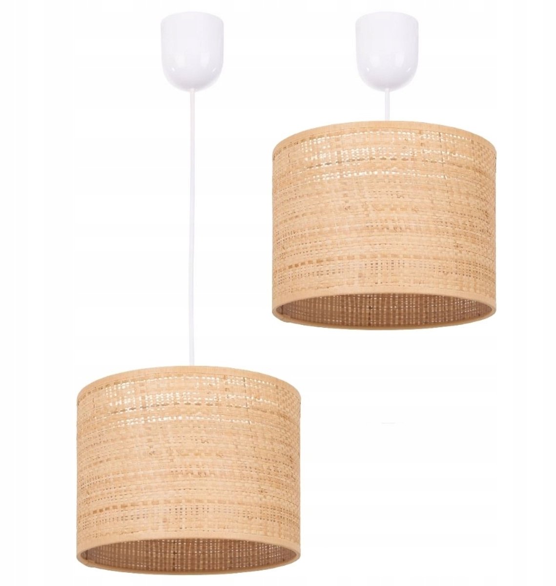 Scandinavische Rotan Hanglamp - Natuurlijke Stijl