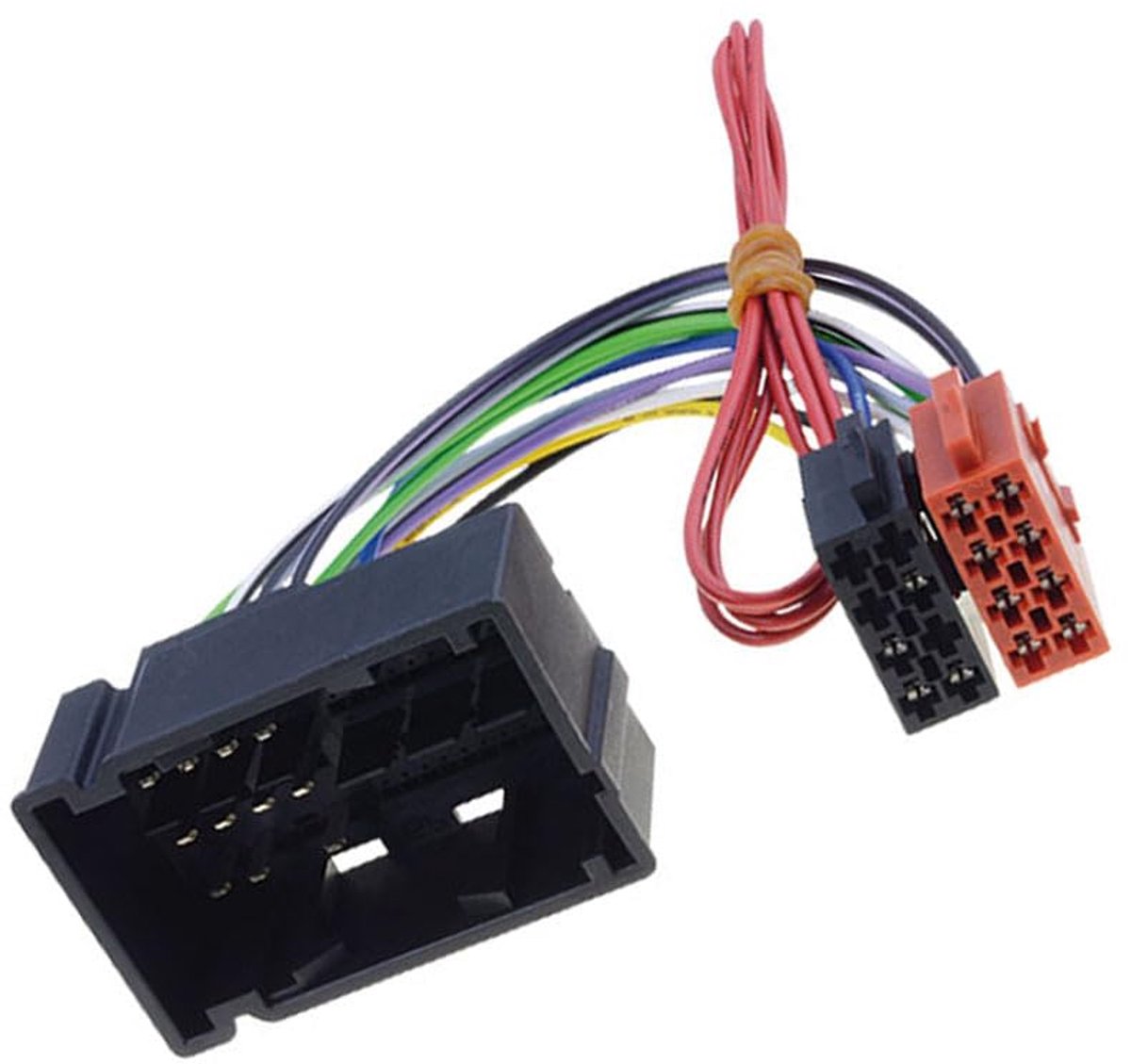 A136 - autoradio adapter ISO stekker autoradio compatibel met FIAT 500 Ducato Tipo Alfa Romeo Mito Peugeot Boxer Citroen Jumper Lancia Jeep Dodge autoradio adapter stekker auto-adapter