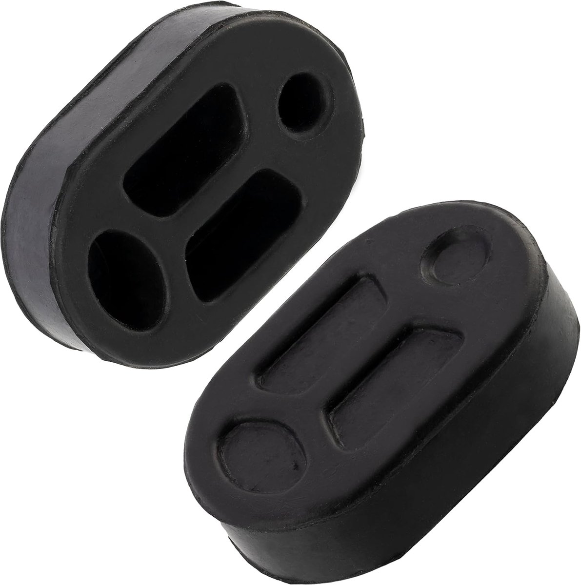 - C43098 - Set van 2 steunen, demper - uitlaatdemperblok - rubber - compatibel met Peugeot, Citroën 175561, 175558, 9620378080