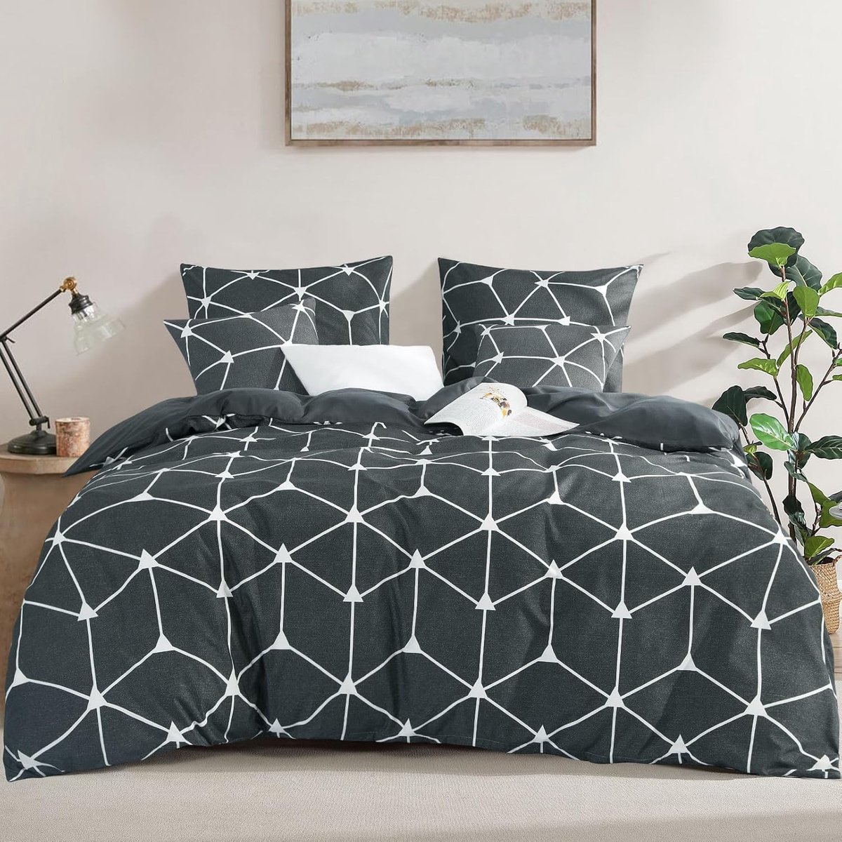 beddengoed microvezel multicolor