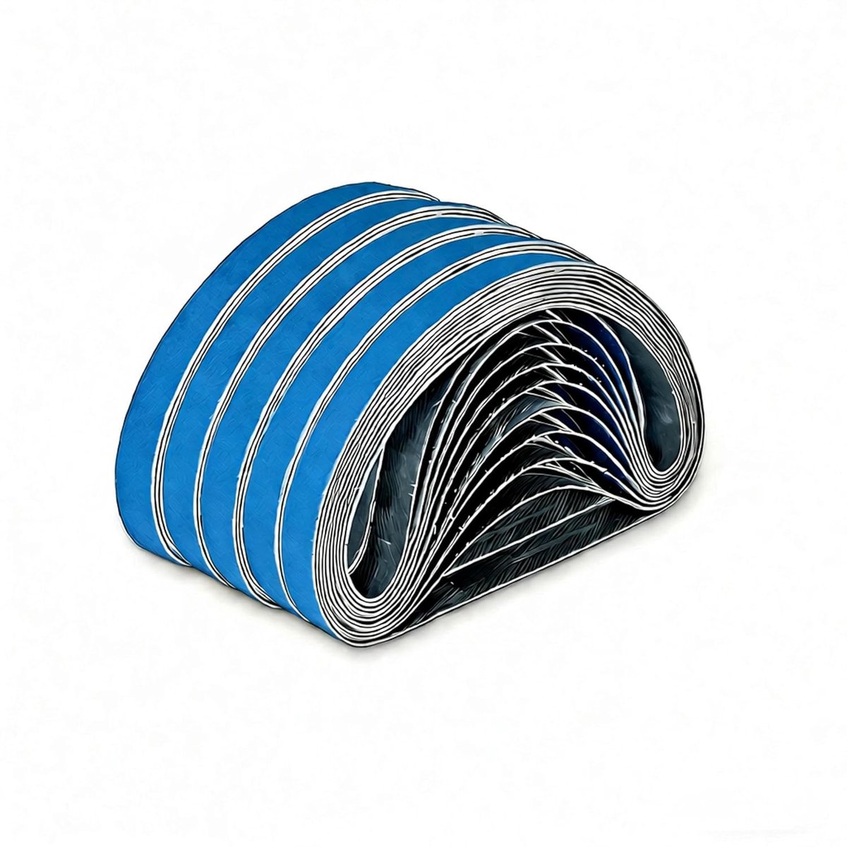 Banden, 9 x 533 mm, korrel 60/80/100/120/180/240/320, voor hout, metaal, steen, gips, keramische tegels en kunststof
