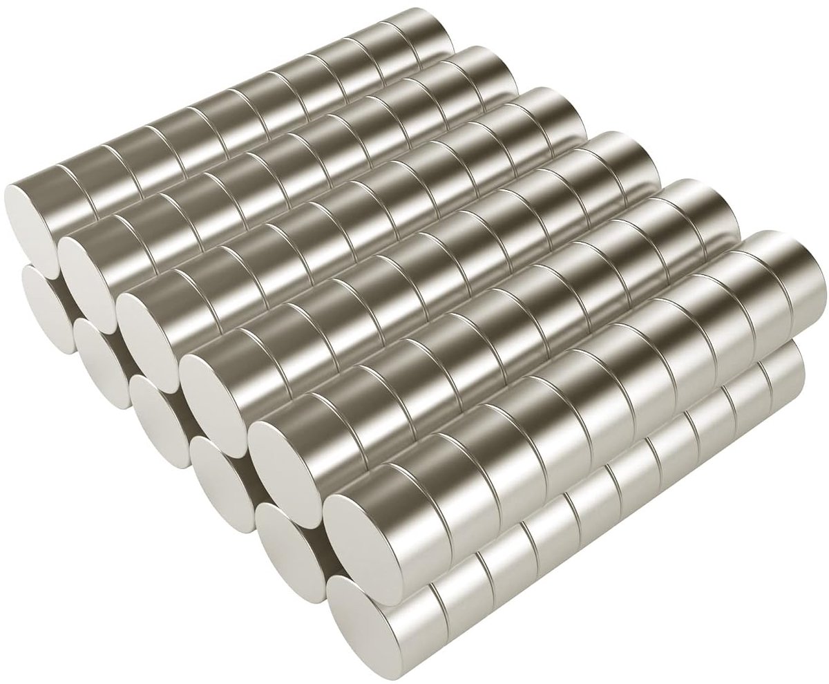 Magneten 6 x 3 mm, mini-magneten voor magneetbord | Sterke neodymium magneet whiteboard, schoolbord, prikbord, koelkast