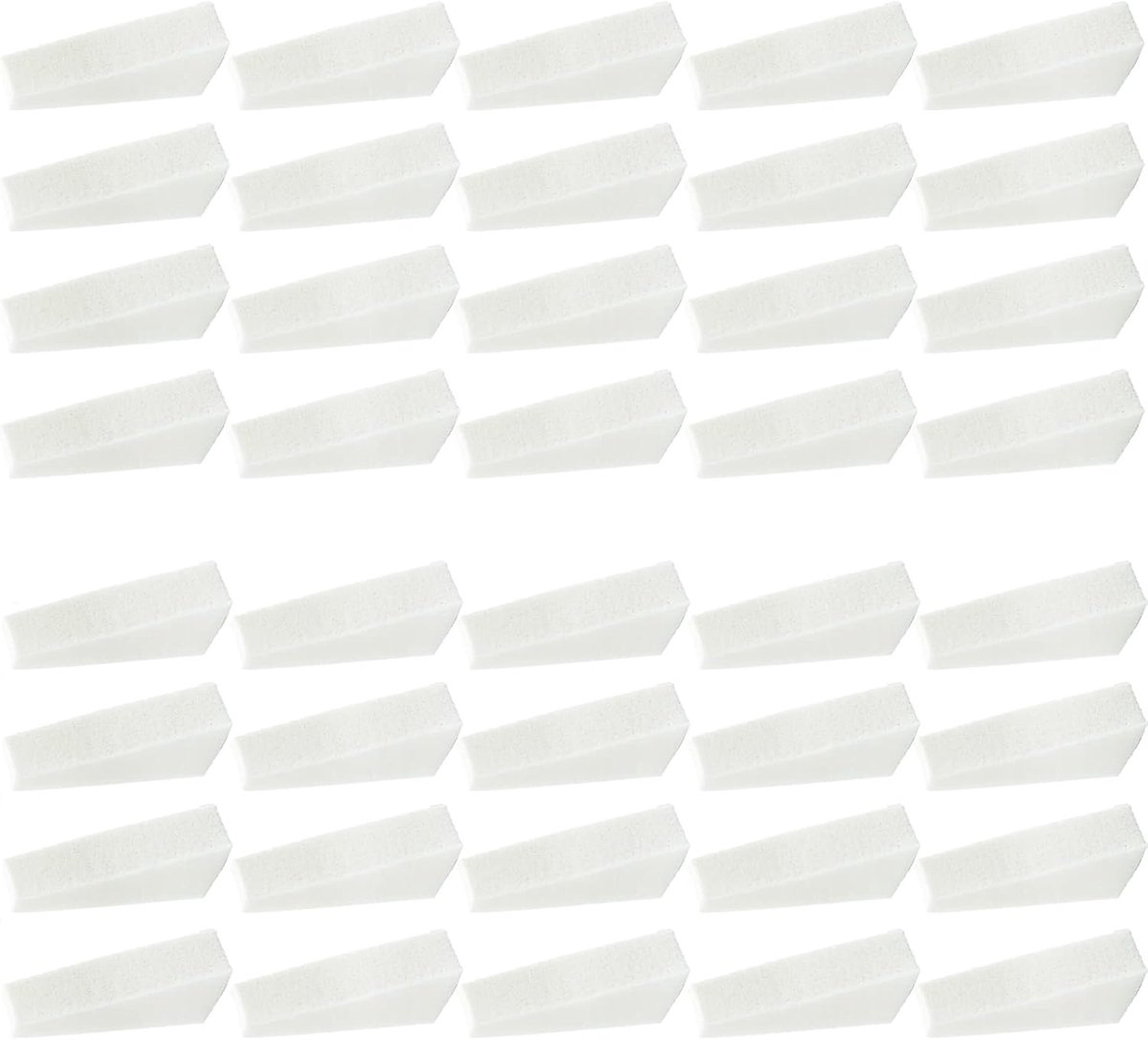 40 stks Nail Art Sponzen, Driehoek Make Up Sponzen Cosmetische Spons Wiggen, Driehoek Vorm Make-up Foundation Beauty Tool