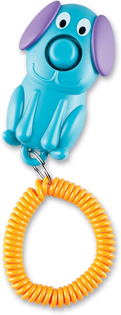 Smarty Pooch Training Clicker: Puppy, Training Clicker voor honden met flexibele polsband, hondentraining en gedragsoplossingen, 1 stuk