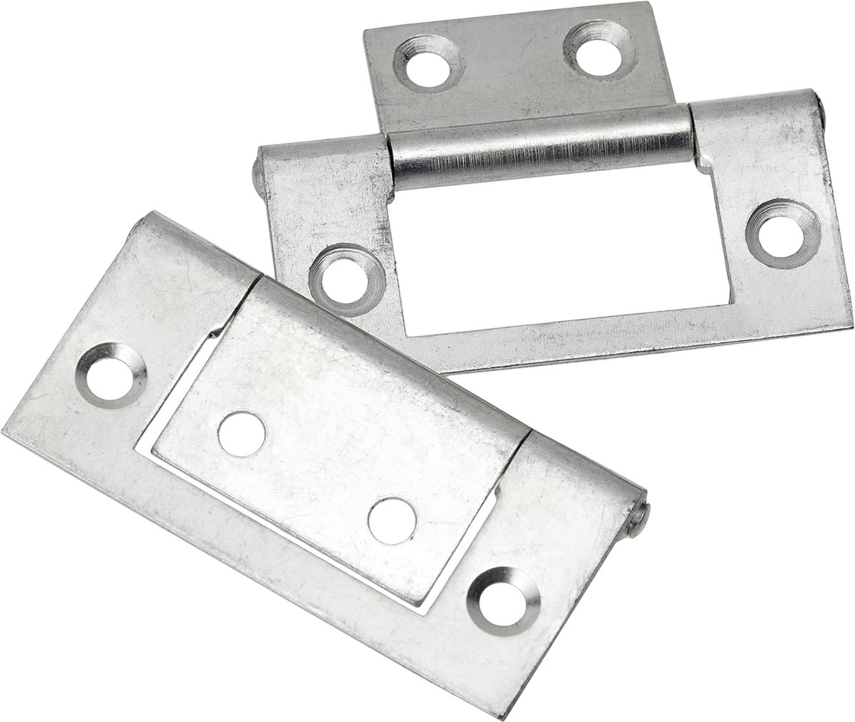 Scharnieren (105) staal zilver - 1 x 38,5