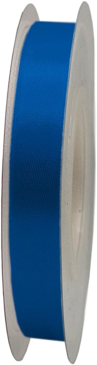10 mm x 22 m, cadeaulint, satijnlint, cadeaulint, decoratief lint, stof (blauw, 1 cm x 22 m)