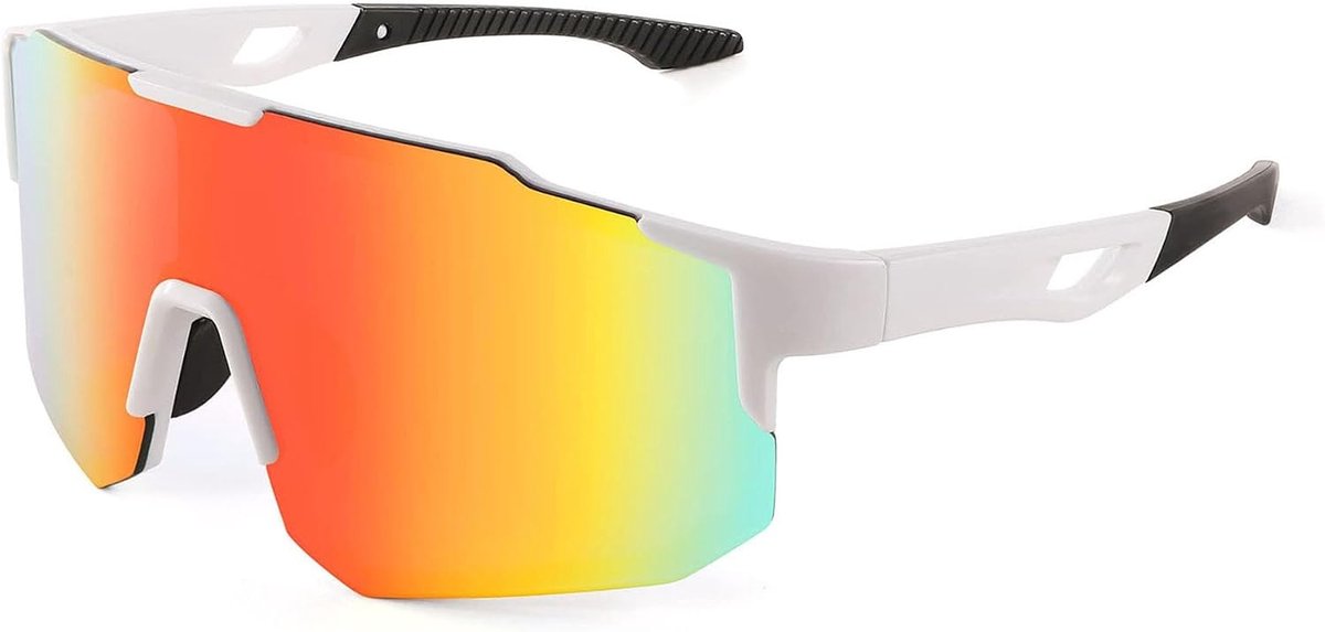 Sportzonnebril Mannen Vrouwen Fietsbril Gespiegelde Sportbril voor MTB Road Bike Biking Lopen Enduro met UV400 Bescherming B2388