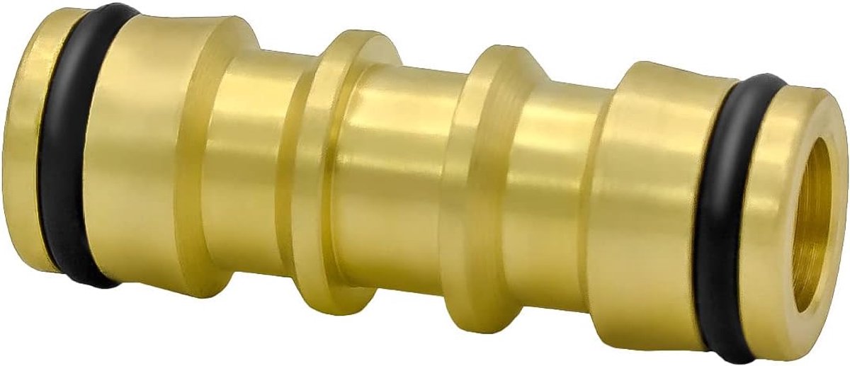 Steeksysteem slangkoppeling koppeling 13125, messing blank