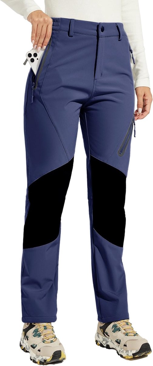 Sneeuwbroek voor dames, winter, waterdicht, wandelbroek, outdoor, geïsoleerd, warm broek, koud weer