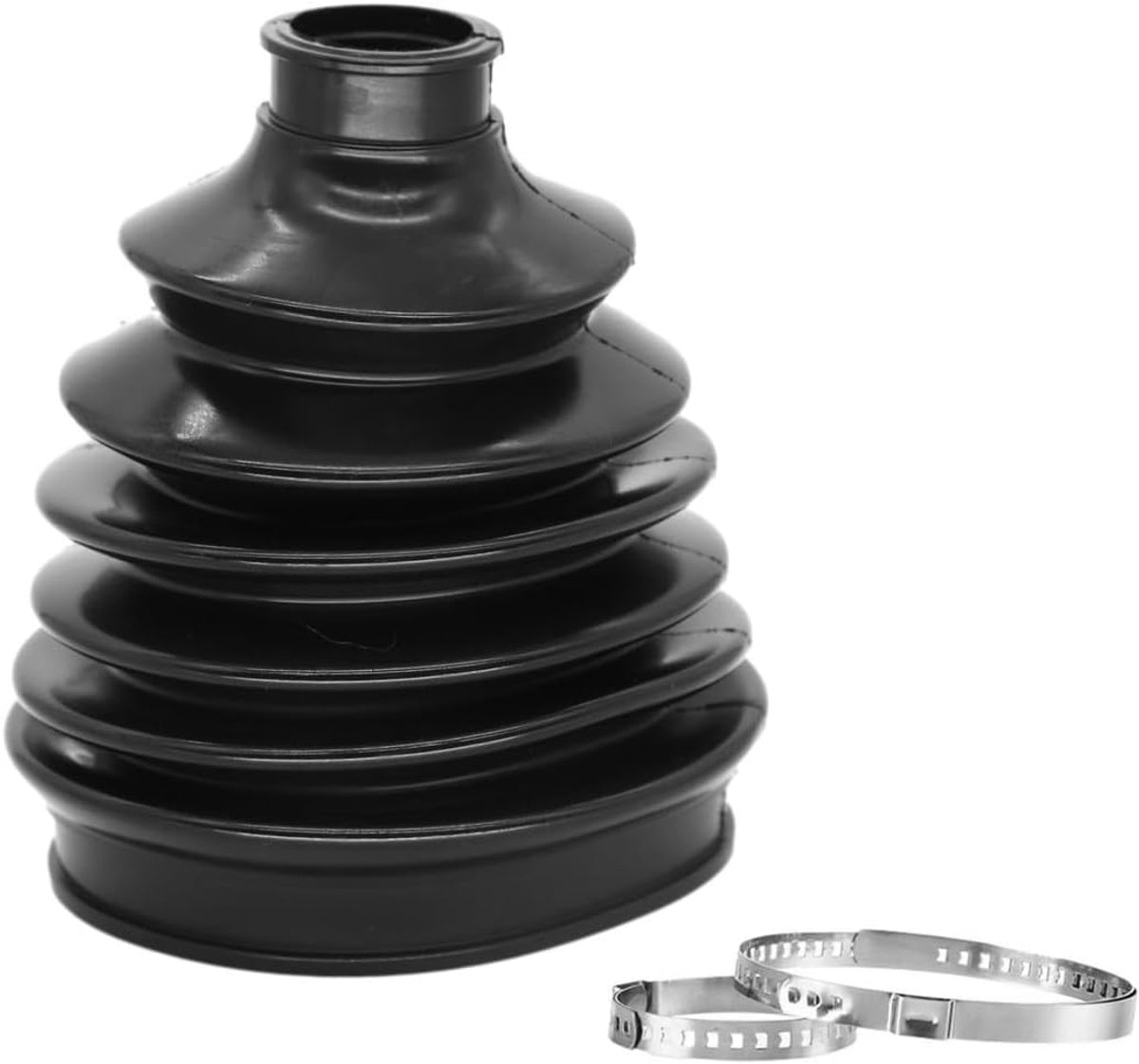 CV-hoesset met kleine en grote klemmen Zwarte aandrijfas CV-hoesgereedschap Set met elastische aandrijfasbalgen voor de meeste auto's Vervangende rubbers voor de balgas