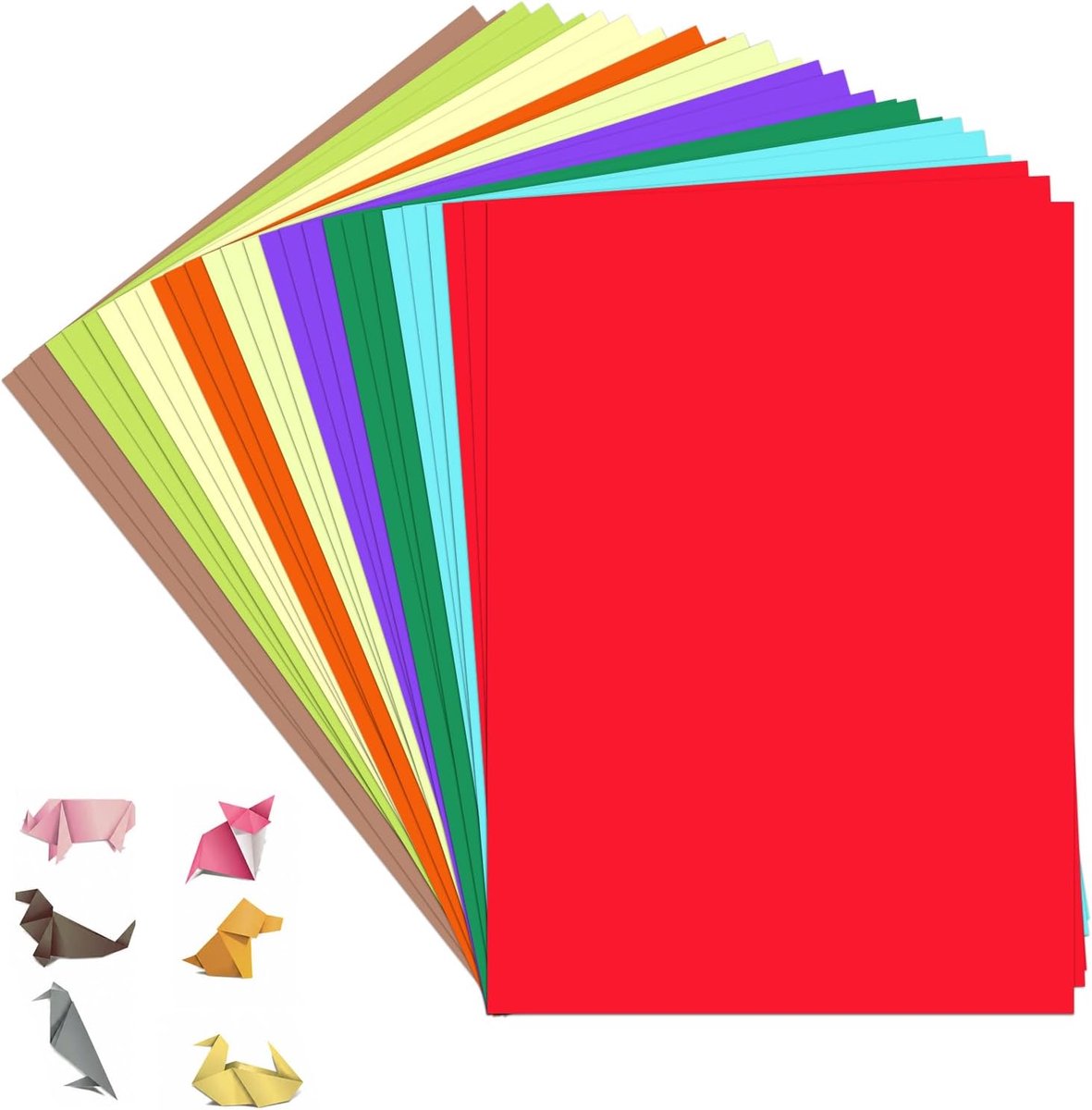 30 vellen gekleurd karton A4, 230 g/m², gekleurd papier, 10 kleuren, knutselpapier, kleurrijk knutselkarton om te knutselen, vormgeven, voor schilderen, kaarten, scrapbook, wenskaarten, scrapbooking