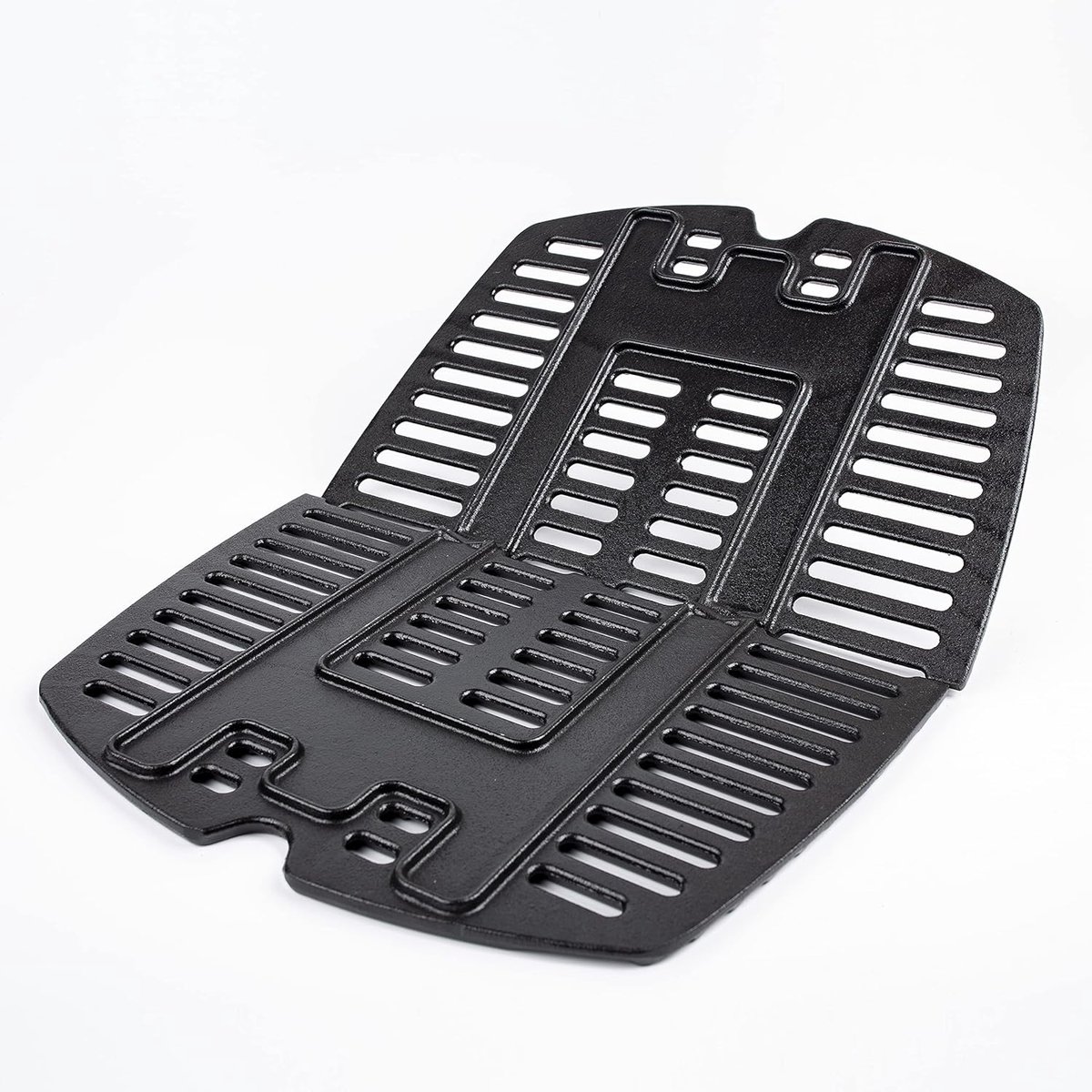 7644 Gas Grill 43,18 CM x 32,25 CM in Totaal Gietijzeren Kookroosters Grid voor Weber Q100 Q140 Q1000 Q1200 Q1400 Serie Grills, Gas Grill Roosters Vervangende Onderdelen voor Weber 7644