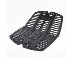 7644 Gas Grill 43,18 CM x 32,25 CM in Totaal Gietijzeren Kookroosters Grid voor Weber Q100 Q140 Q1000 Q1200 Q1400 Serie Grills, Gas Grill Roosters Vervangende Onderdelen voor Weber 7644