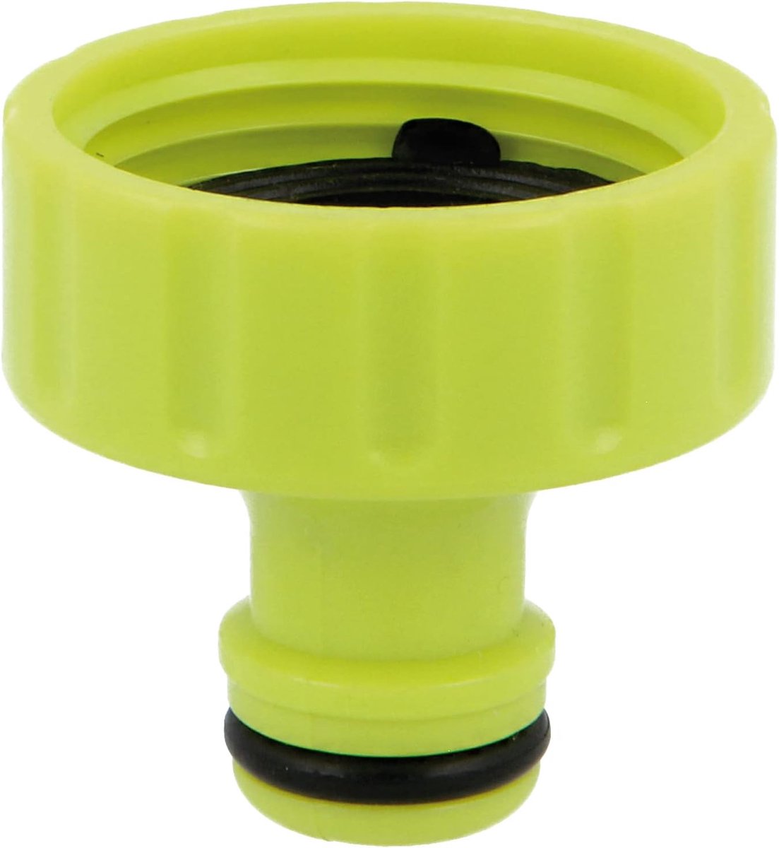 - Kraan- en slangkoppelingadapter - 2,5 cm - Snelle en eenvoudige aansluiting voor tuinslangen - ABS-kunststof - Pistachegroen