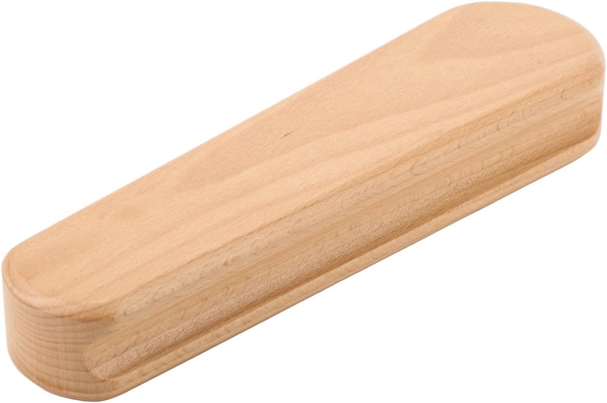 Clapper, 1.6 X 9.4 X 2.4in Multifunctionele beukenhouten klepel Quilters Clapper voor kleermakers voor kleding Rimpel