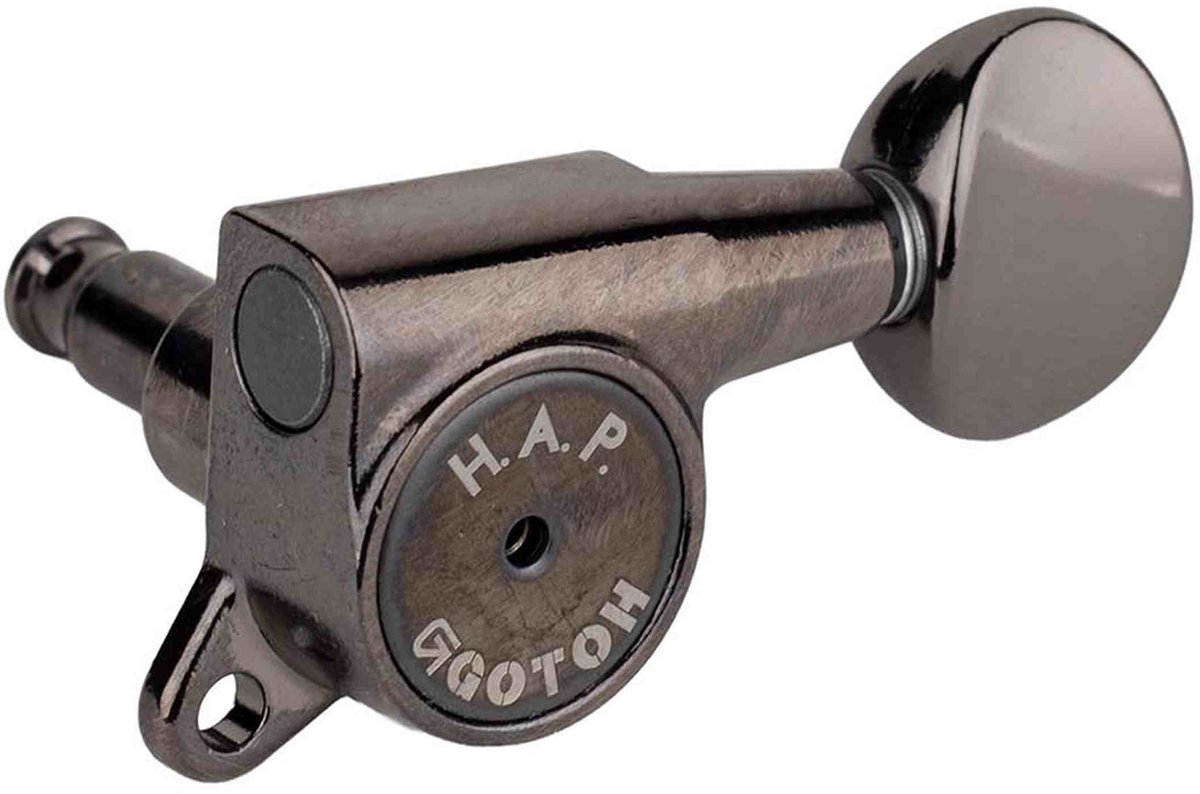 Gotoh GTH13887 SG381 stemmechanieken met HAP and 05 knoppen, 6L, cosmo zwart