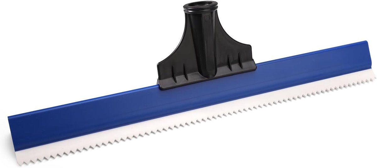 Vloerwisser, 40cm Epoxywisser met 4mm Tanden Getande Wisser voor Zelfnivellering Cement Urethaan Epoxy Vloerwisser voor Professionals en Beginners
