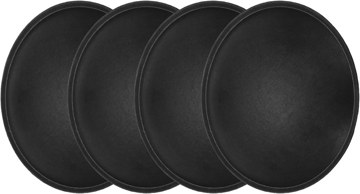4 stuks luidspreker-stofkappen 90 mm/3,54 inch buitendiameter koepel-papieren kap subwoofer spoelafdekkingskappen voor luidsprekerdecoratie accessoires reparatie
