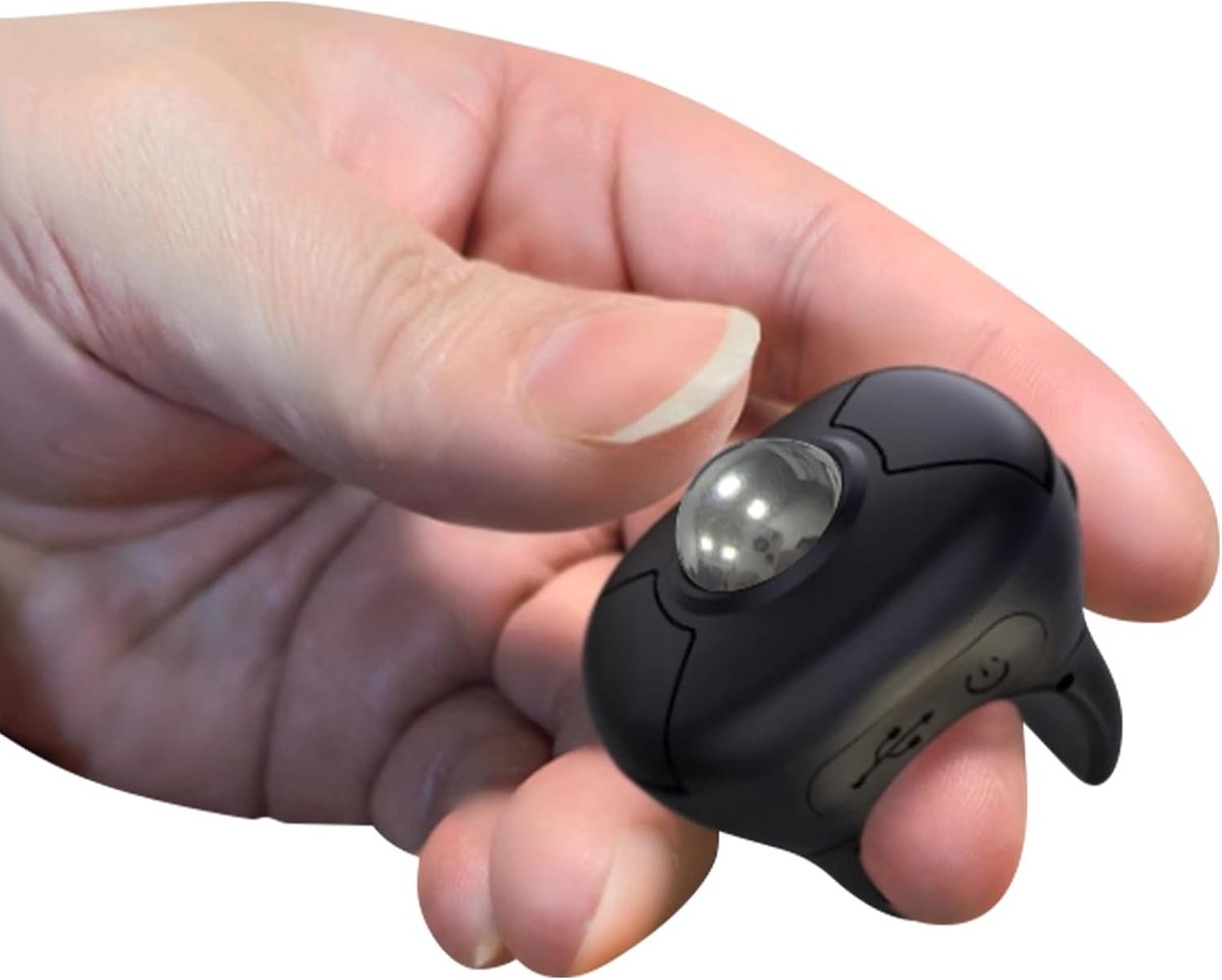 draadloos, 2,4 G + BLT vingerring voor conferentiepresentaties, besturing van mobiele toepassingen, voertuiginformatiesystemen, voor pc, Android, Mac