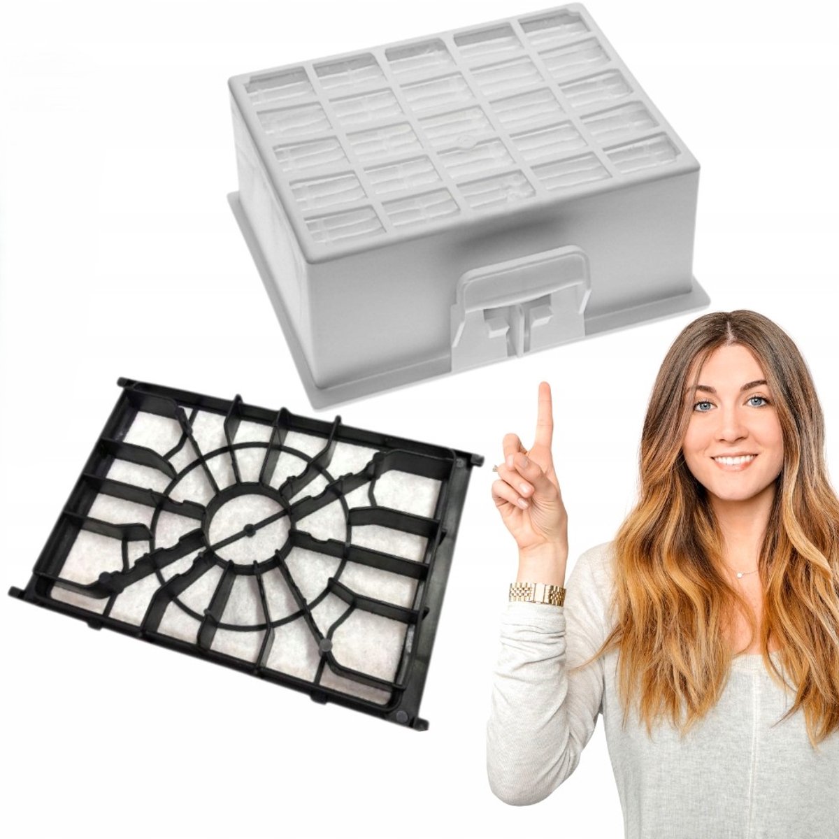 AreoSe - HEPA-filter voor BOSCH GL30 GL45 GL40 ProPower 2.0 SERIE 4 SERIE 6 - 2 stuks