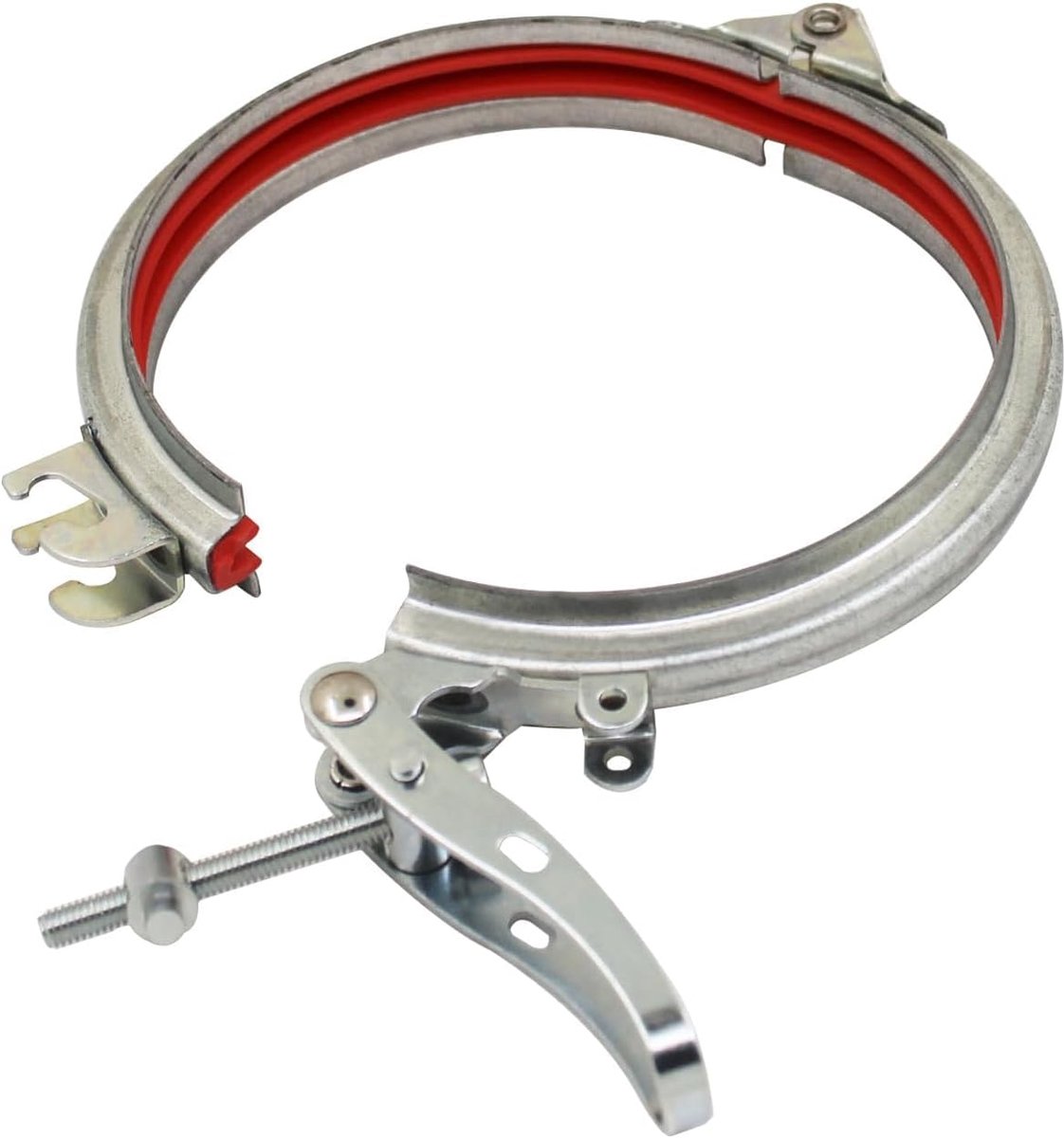 spanring voor ventination luchtkanaal buis verstelbare spansluiting rvs spanklem voor buizen verzinkt staal inox spannringe spanschroef spanringen (ID220mm)