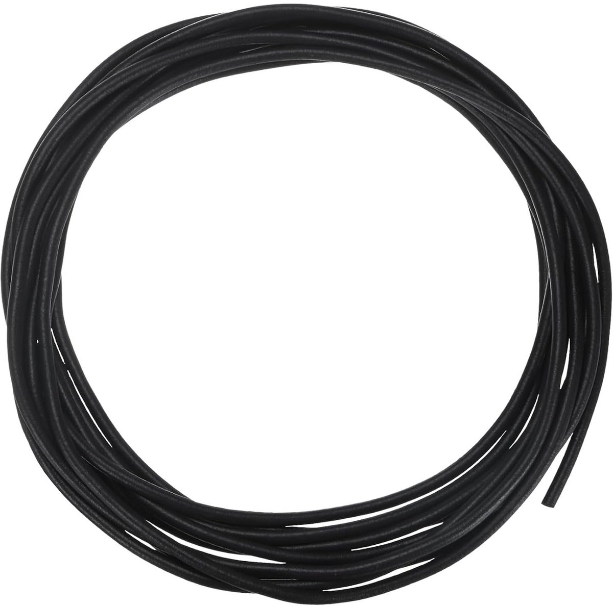 METERXITY Steunstang van schuimrubber, 16,4 ft x 5/32 inch (l x d), steunstang voor schuimvulling, slangbescherming voor vulstof, zwart