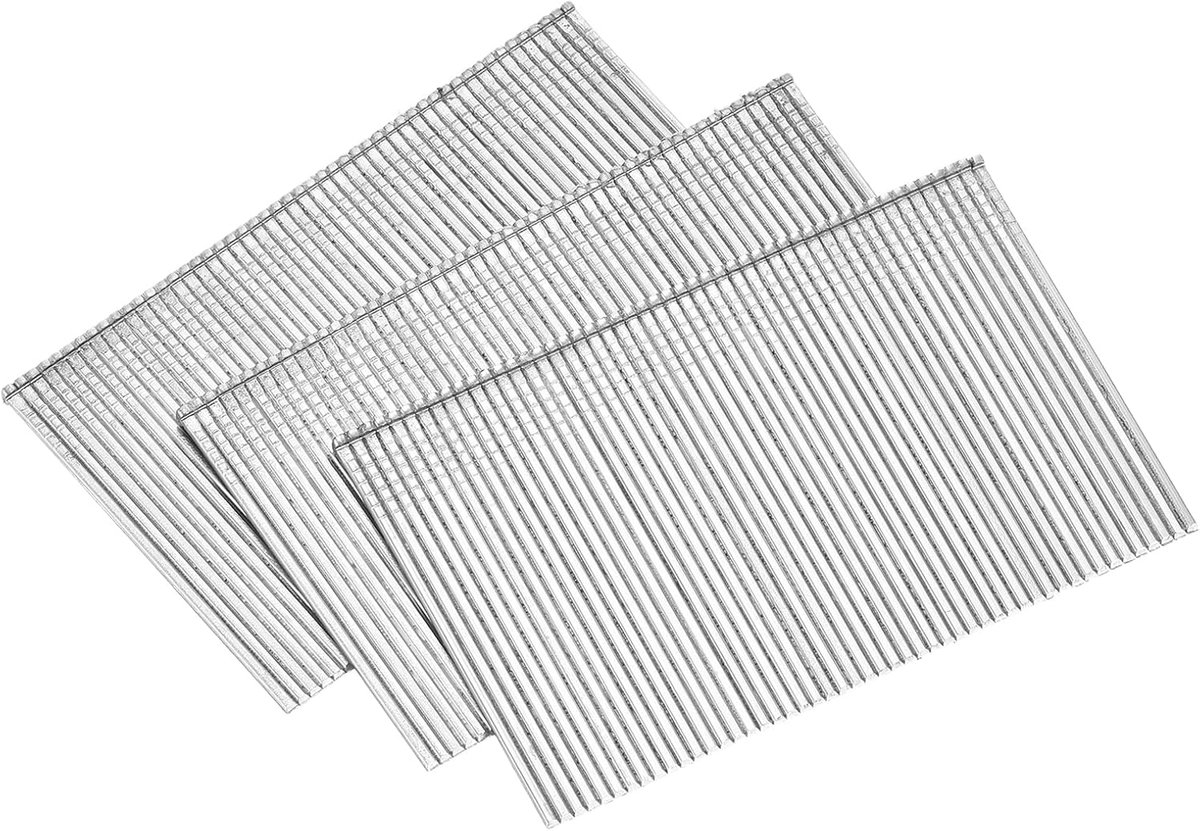1000 stuks 16G nagels 5,5 cm lengte rechte finishing nagels verzinkt 304 roestvrij stalen nagels voor houtbewerking bouw zilver