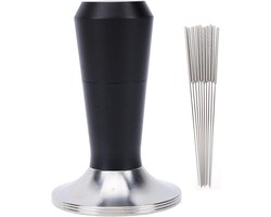 Koffie Tamper - Espresso Pers - Koffie Bereiden - Roestvrij Staal - 58 Mm - Zilver
