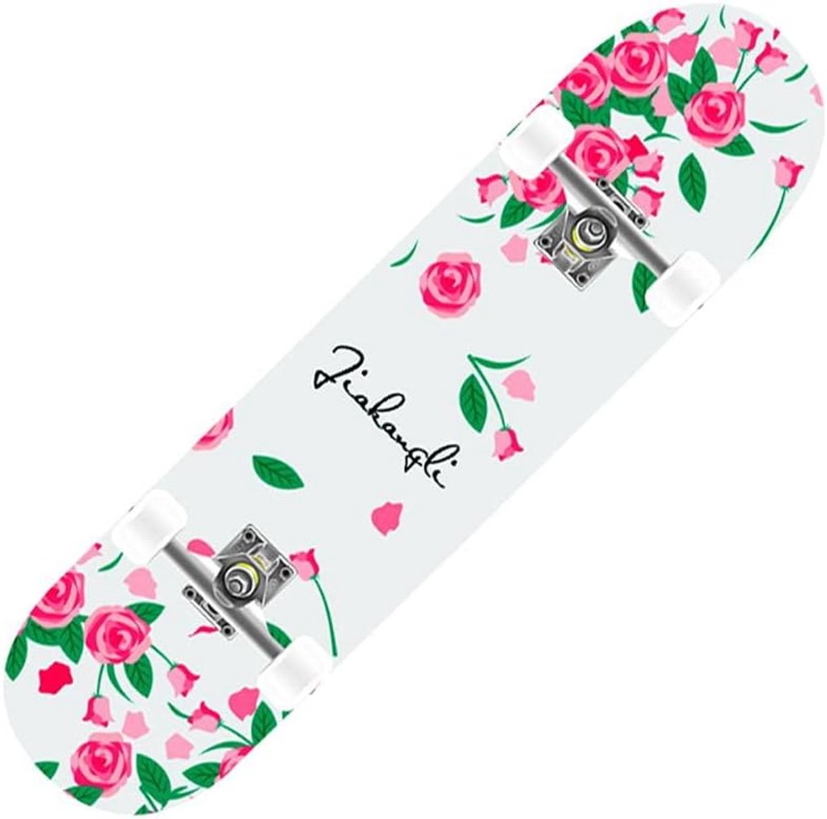 Compleet Skateboard Trick Board Buiten rijden 8-laags esdoorn 31 inch Bloemen