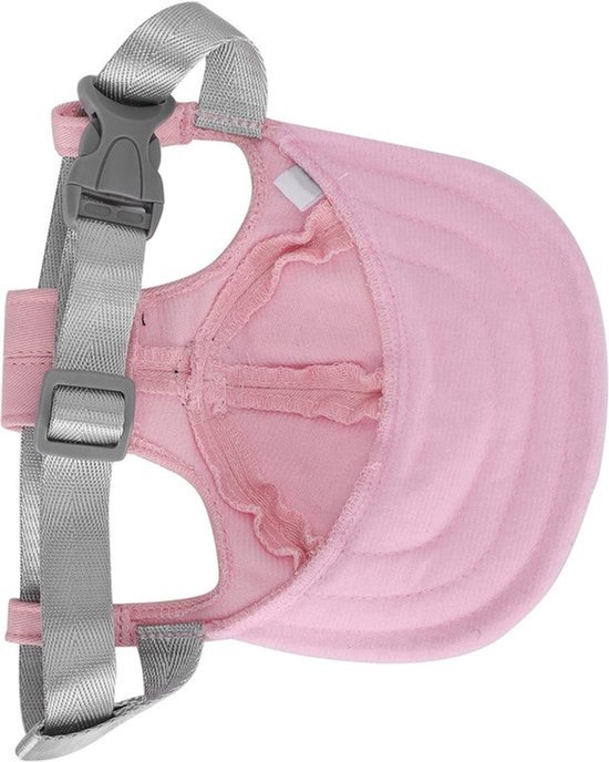 Honkbalhoed voor Honden - Hondenaccessoires - Zonbescherming - Verstelbaar - Baseballpet - Buitensport - Puppy - Kleine Honden - Zonbescherming - Vizier - Outfit met Oorgaten - Geschikt voor Buitensport - Blauw — afbeelding 5