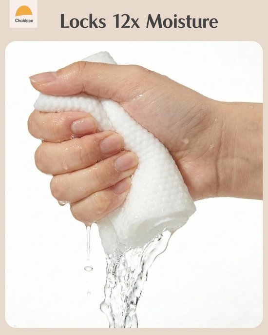 Compressie Handdoeken - Kompacte Doekjes - Reizen en Outdoor - Ruimtebesparend Ontwerp - 14 Stuks - Wit — afbeelding 3