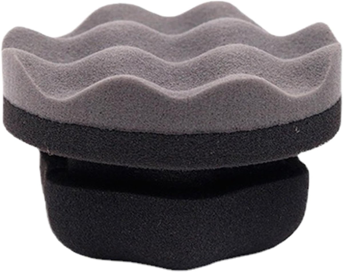 Band Applicator Pads - Polijstkussens - Auto Onderhoud - Hoge Dichtheid Materiaal - 107x60mm - Zwart