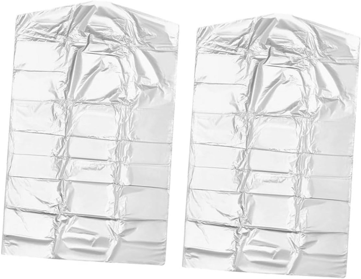 Kledinghoezen Set - Opberghoezen Kleding - Kleding Beschermen - Wasbaar Herbruikbaar - 60 Stuks - Wit