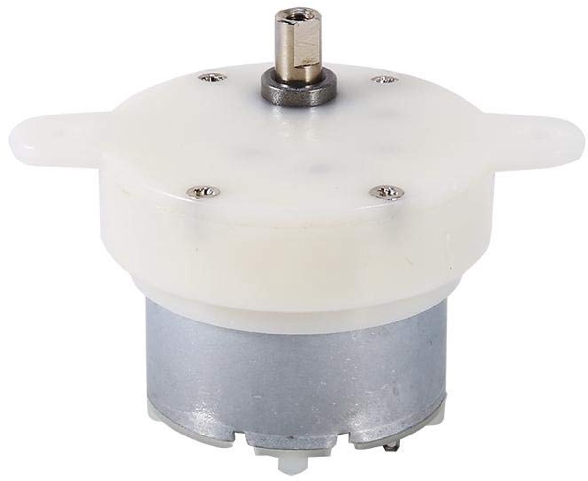 Langzame Motor - Micro Motor - Kleine Projecten - Hoog Koppel - 3 RPM - Metaal