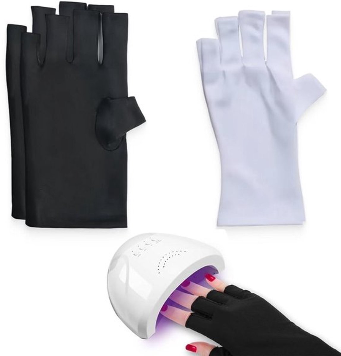 Handschoenen UV beschermen voor gelnagellampen Allecto Plus 2