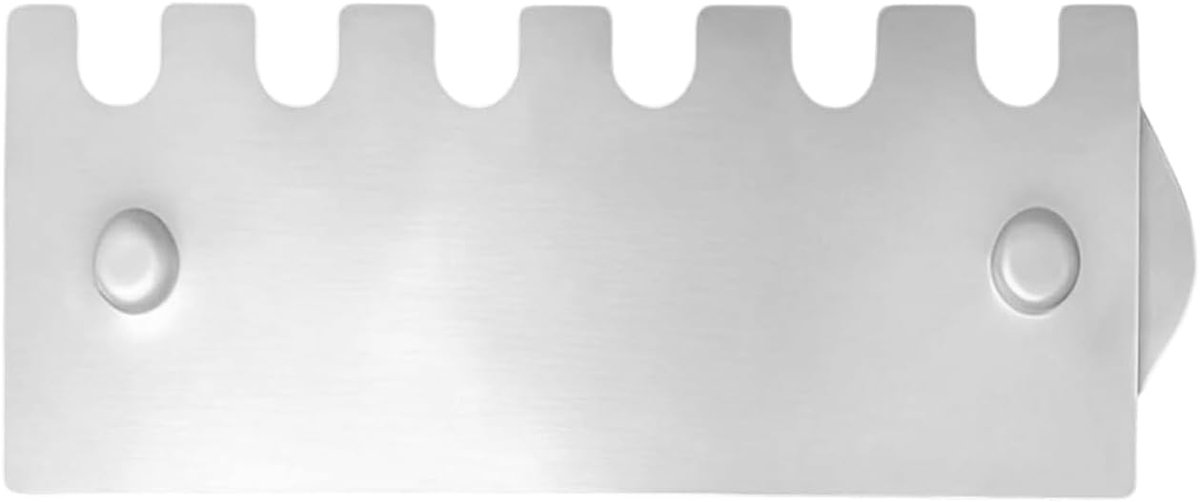 Grill Opvangbak Vetvanger Grill Schoonhouden Magnetische Bevestiging 16.4 x 5 x 2.8 cm Zilver