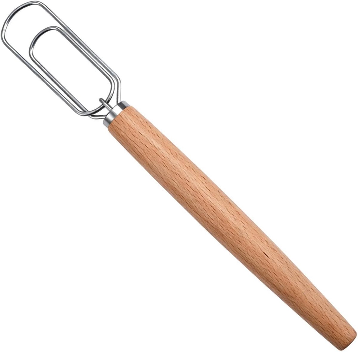 Deegroerder Roestvrijstaal - Zuurdesem Mixer - Bakken Brood - Efficiënte Mengkop - 303 cm - Zilver