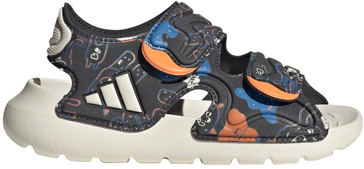 Adidas Altaswim 3 Sandalen Kinderen Oranje