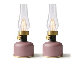 Calex Lavinio Oplaadbare Tafellamp - 2 Stuks - Draadloos ...