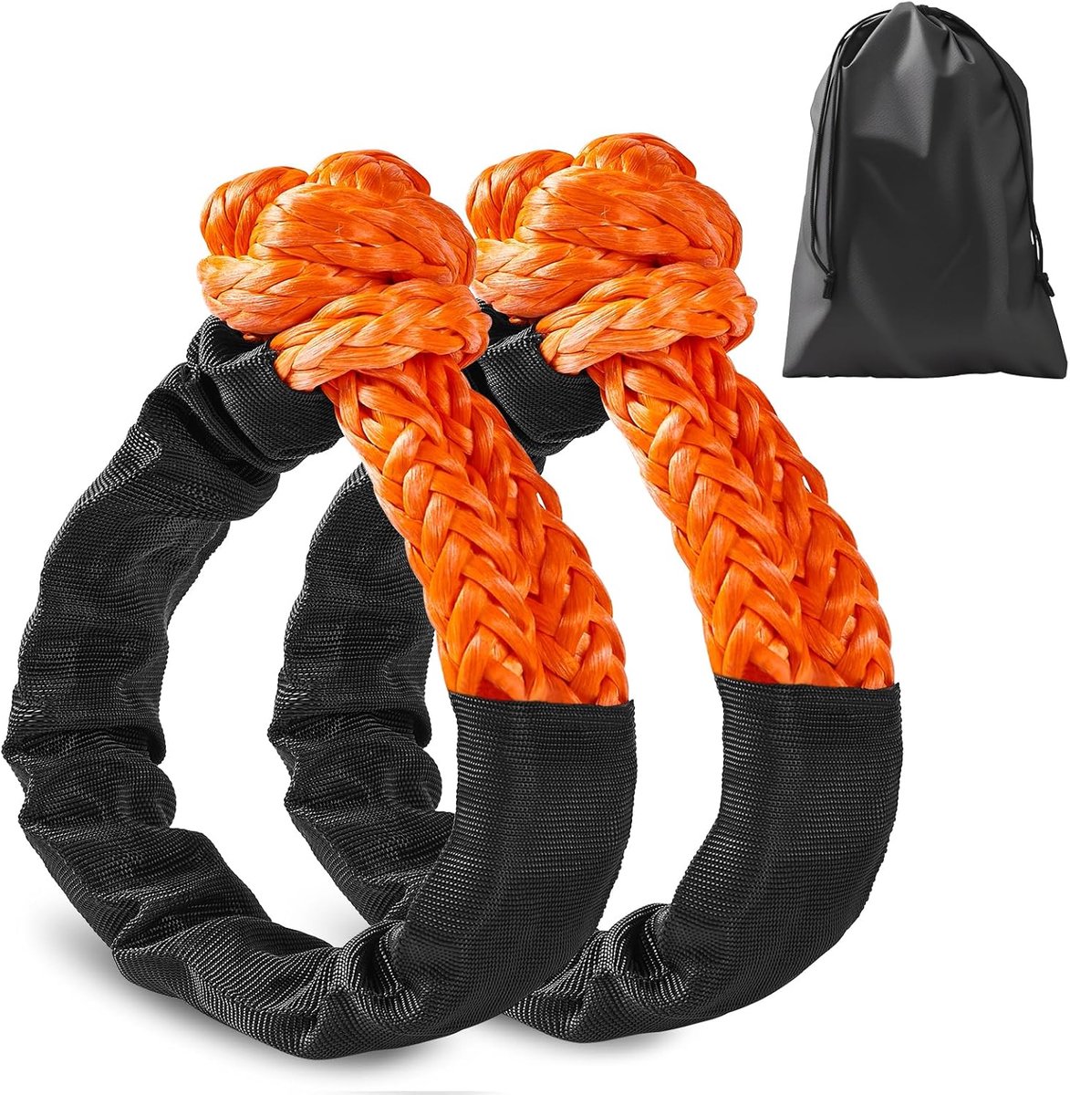 Zachte Beugel Touw - Herstel Touw - Voertuig Herstel - Ultra Hoge Sterkte - 1/2 Inch Dikte - Oranje