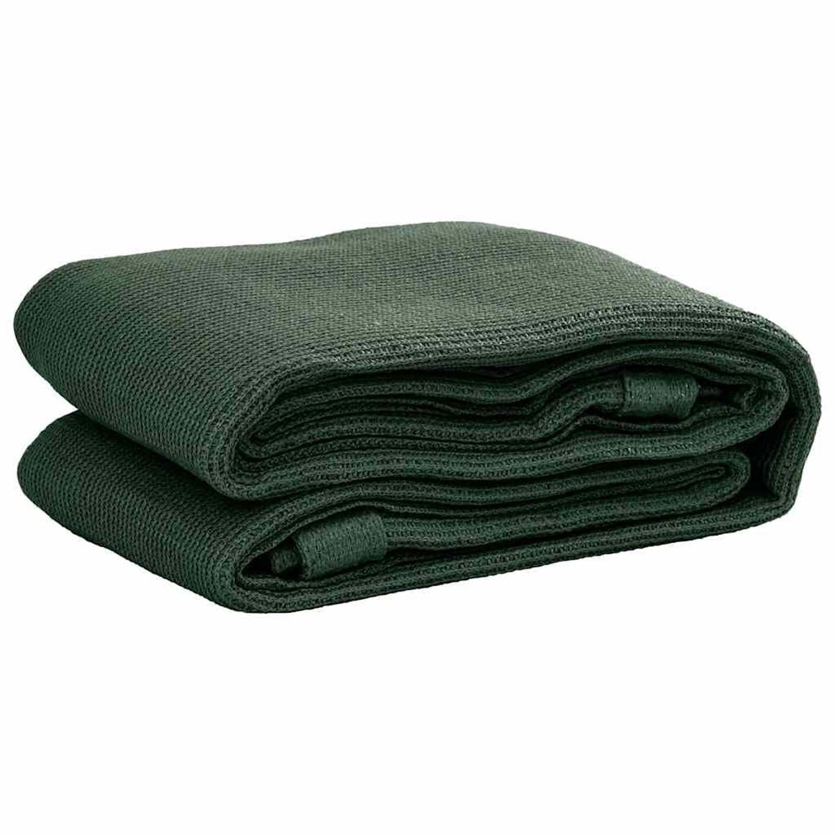 Tenttapijt - Tentmat Buitentapijt - Kamperen Comfortabel Maken - Waterdoorlatend Ademend Materiaal - 500x250 cm - Donkergroen