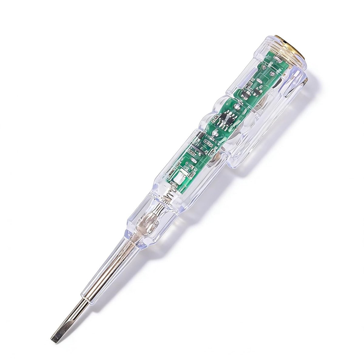 Professionele Spanningsmeter Schroevendraaier met Drie Kleuren, Hoge Helderheid en Geluidsalarm, Voor Nul- en Open-Dicht Herkenning