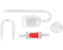 CO2 Diffuser - Aquarium Verwarmer - Planten Groei - Hoge Transparantie Glas - U-Vorm Buis - Transparant