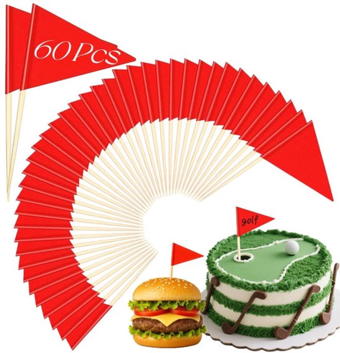 Decoratieve tandenstokers voor feesten van Virtubuy