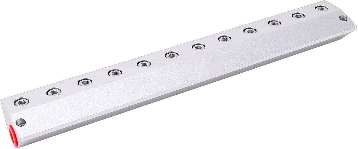 Stofblaasblad Aluminium - Luchtblaasmond - Efficiënt Reinigen - Krachtige luchtstroom - 300 mm - Zilver